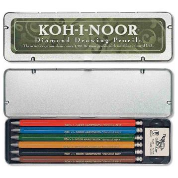 Koh-i Noor 5217 6 Set Of Mechanical Pencils