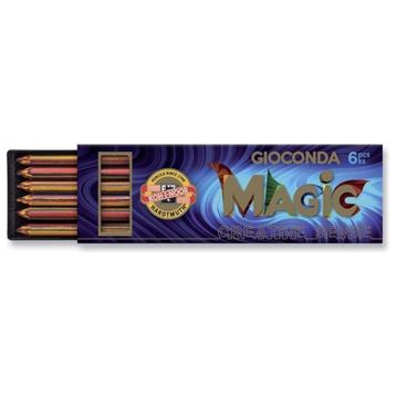 Koh-i Noor Gioconda 5.6 mm Portmin 6’lı Sihirli Boya N:4376 Yedek Uç Seti