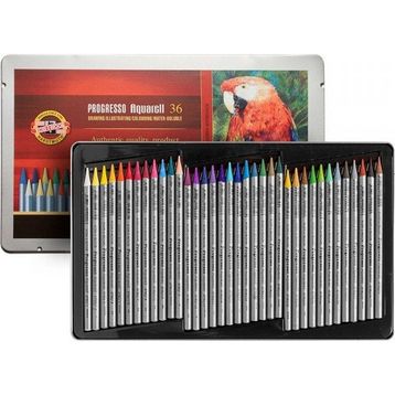 Koh-i Noor Progresso Aquarell Woodless Coloured 36'lı Kalem Seti