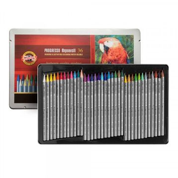 Koh-i Noor Progresso Aquarell Woodless Coloured 36'lı Kalem Seti