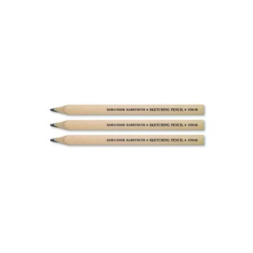 Koh-i Noor Sketching Pencil Yassı Uçlu 1538 Geniş Çizim Kalemi