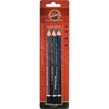 Koh-i Noor Trıograph 3'lü 1835 Jumbo Grafit Kalem