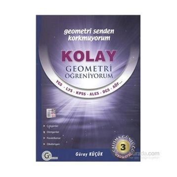 Kolay Geometri Öğreniyorum Çalışma Günlüğü 3 - Güray Küçük