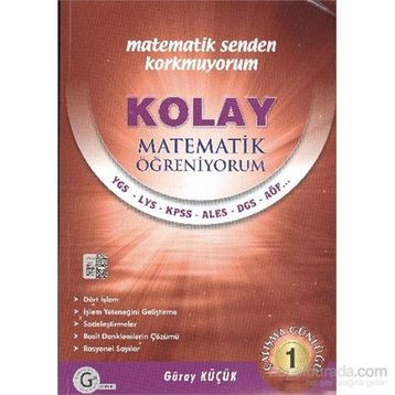 KOLAY MATEMATIK ÖĞRENIYORUM 1 - GÜRAY KÜÇÜK