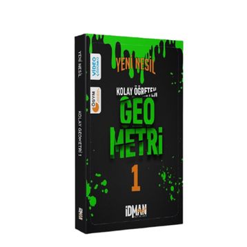 Kolay Öğreten Geometri 1 - İdman Yayınları