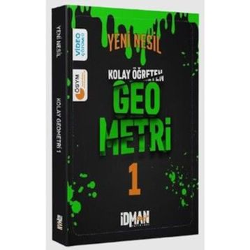 Kolay Öğreten Geometri 1 - İdman Yayınları