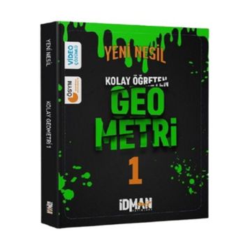 Kolay Öğreten Geometri 1 - İdman Yayınları