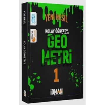 Kolay Öğreten Geometri 1 - İdman Yayınları