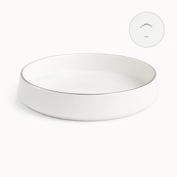 Koleksiyon Sufi Platin 6'lı 21 cm Makarna/Mantı Tabağı