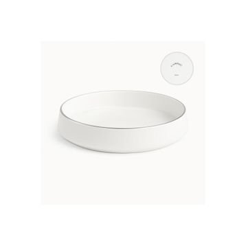 Koleksiyon Sufi Platin 6'lı 21 cm Makarna/Mantı Tabağı