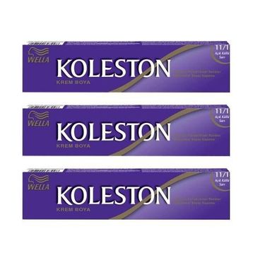 Koleston 11.1 Açık Küllü Sarı x3 Tüp Saç Boyası