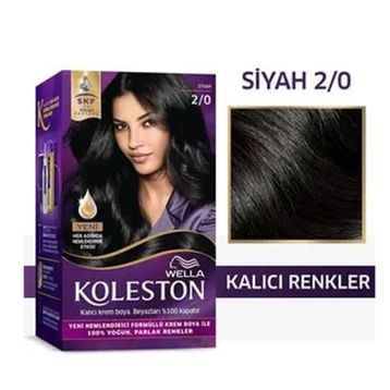 Koleston 2 0 Siyah Saç Boyası