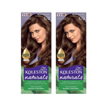 Koleston 2x5/0 Açık Kahve Saç Boyası