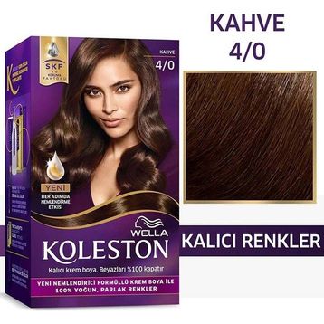 Koleston 4/0 Kahve Tüp Saç Boyası + Oksidan