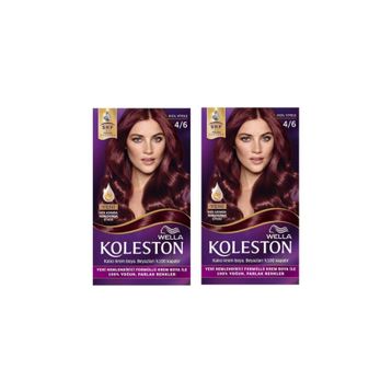 Koleston 4/6 Kızıl Viyole x2 Kit Saç Boyası