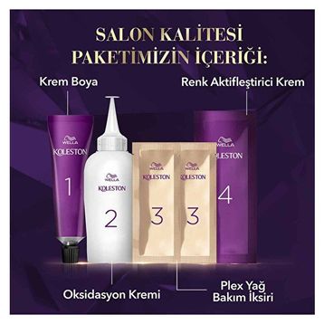 Koleston 55/46 Kızıl Büyü x4 Saç Boyası