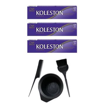 Koleston 6.0 3 Adet Tüp Saç Boyası ve Saç Boyama Seti