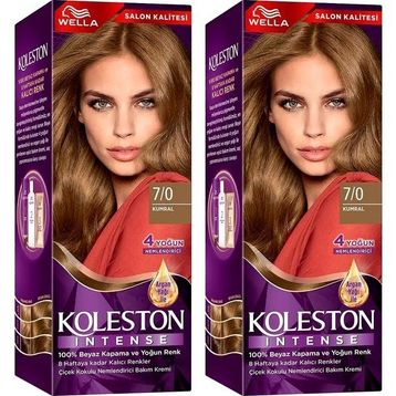 Koleston Intense 7/0 Kumral 2 Adet Saç Boyası