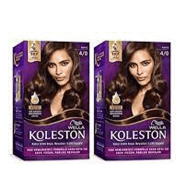 Koleston Kit 4-0 Kahve x2 Saç Boyası