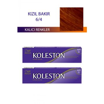 Koleston Kızıl Bakır 6/4 Tüp 2x50 ml Saç Boyası