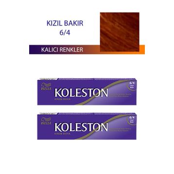 Koleston Kızıl Bakır 6/4 Tüp 2x50 ml Saç Boyası