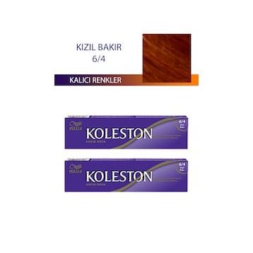Koleston Kızıl Bakır 6/4 Tüp 2x50 ml Saç Boyası