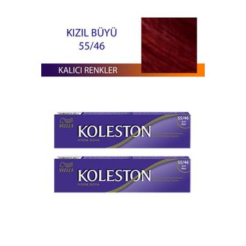 Koleston Kızıl Büyü 55/46 Tüp 2x50 ml Saç Boyası