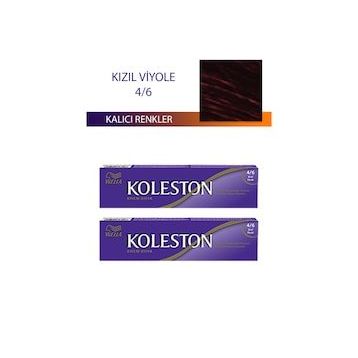 Koleston Kızıl Viyole 4/6 Tüp 2x50 ml Saç Boyası