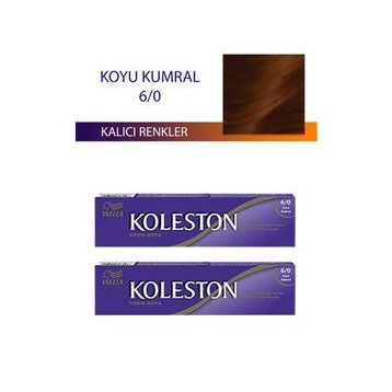 Koleston Koyu Kumral 6/0 Tüp 2x50 ml Saç Boyası