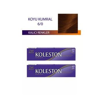 Koleston Koyu Kumral 6/0 Tüp 2x50 ml Saç Boyası