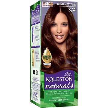 Koleston Naturals 3.4 Koyu Kestane X 4 Adet Saç Boyası