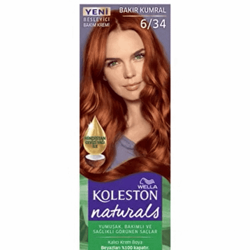 Koleston Naturals Çarpıcı Bakır 6/34 Saç Boyası