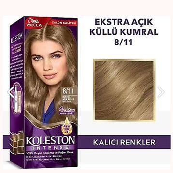 Koleston Perfect 8.11 Açık Kumral Küllü 60 ml Saç Boyası