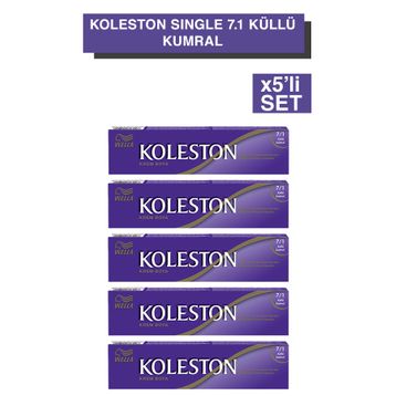 Koleston Single 7/1 Küllü Kumral 5'li Tüp Boya