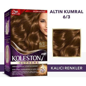 Koleston Supreme 6 3 Altın Kumral Saç Boyası