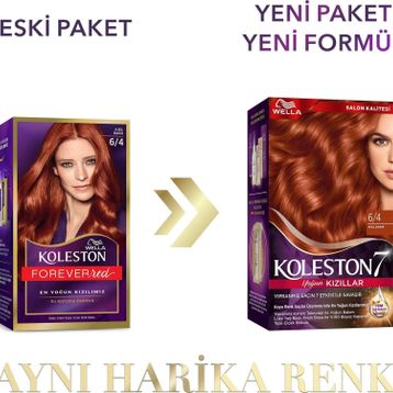 Koleston Supreme Kit 6 4 Kızıl Bakır Saç Boyası