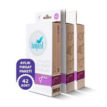 Kolped 42 Adet Koltuk Altı Ter Emici Ped