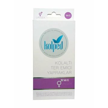 Kolped Ter Emici Yapraklar 14 Adet Koltuk Altı Pedi
