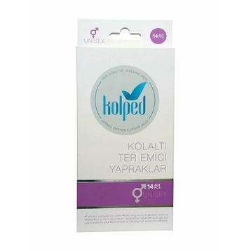 Kolped Ter Emici Yapraklar 14 Adet Koltuk Altı Pedi