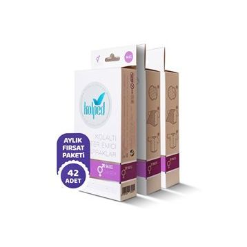 Kolped Ter Emici Yapraklar 3x42 Adet Koltuk Altı Pedi