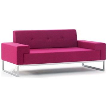 Koltukstilim Pink İkili Ofis Kanepesi