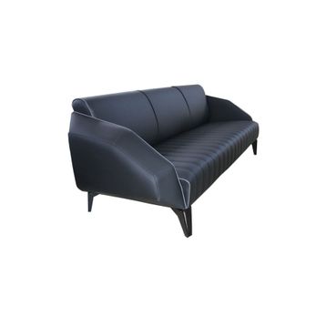 Koltukstilim Sandro Black Üçlü Ofis Kanepe