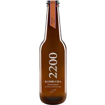 Kombucha 2200 Şeftali Gül 330 ml İçecek
