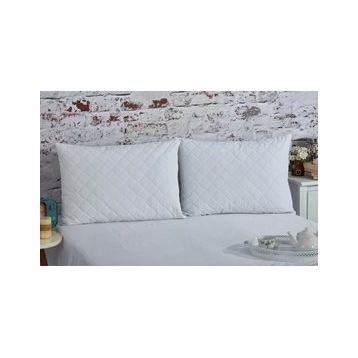 Komfort Home 50x70 cm Kapitoneli Pamuklu Yastık Koruyucu