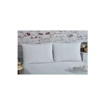 Komfort Home 50x70 cm Kapitoneli Pamuklu Yastık Koruyucu