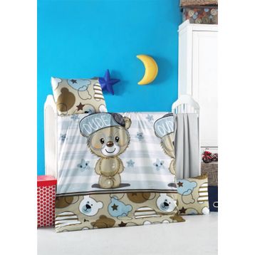 Komfort Home Bear %100 Pamuk Bebek Nevresim Takım