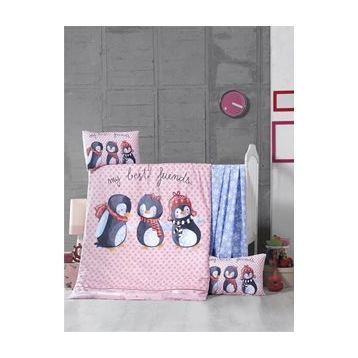Komfort Home Best Friends %100 Pamuk Bebek Uyku Set