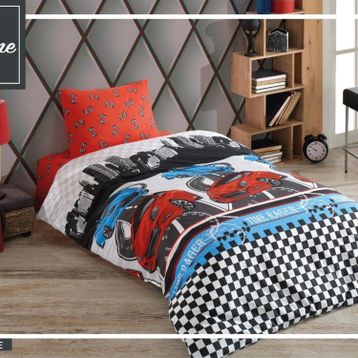 Komfort Home Car Race Genç Nevresim Takımı