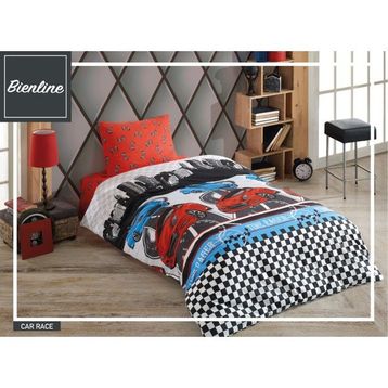 Komfort Home Car Race Ranforce Genç Nevresim Takımı