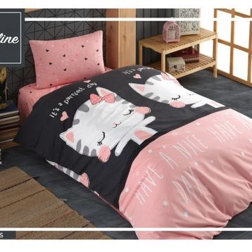 Komfort Home Cats Genç Nevresim Takımı